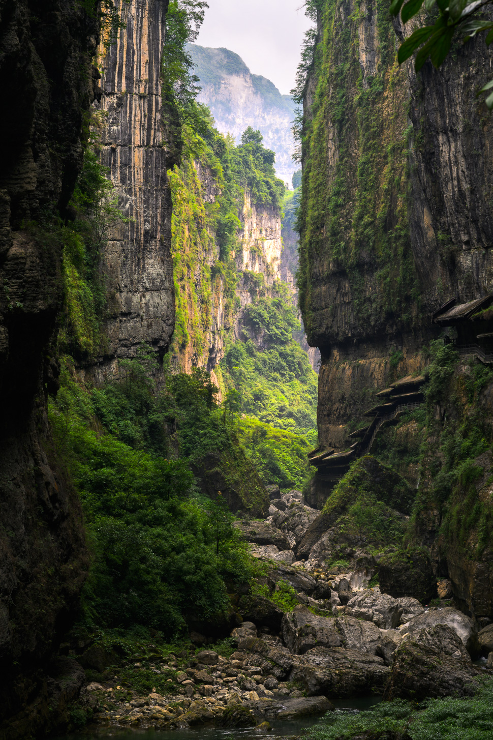 峡谷的光