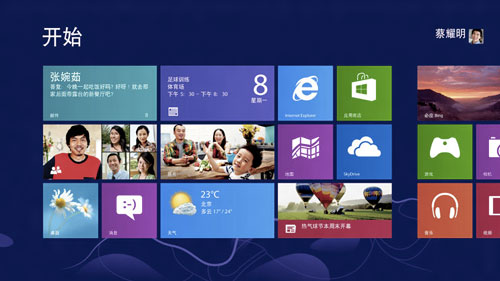 Windows 8界面