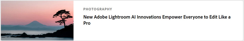 Lightroom AI智能降噪